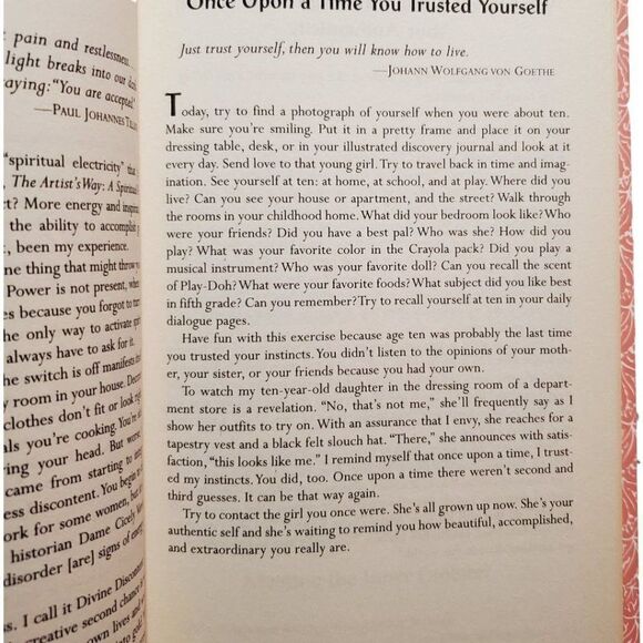 Simple Abundance A Day Book Of Comfort And Joy Hardcover - Picture 3 of 4